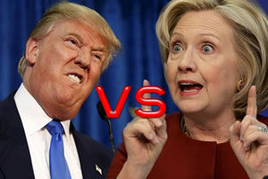 Donald vs Hillary